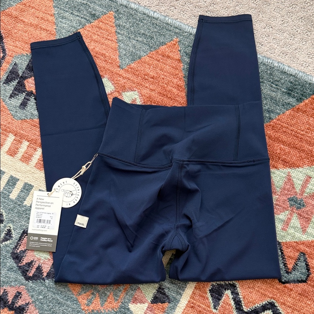 Vuori All the Feels Blue Coast Leggings
